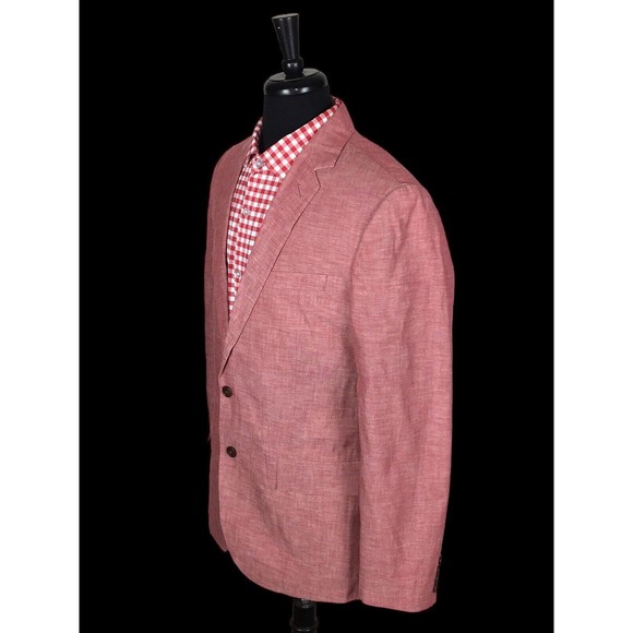 J. Crew Suits & Blazers Nwt J Crew Ludlow Mens 0 Cotton Red Sport